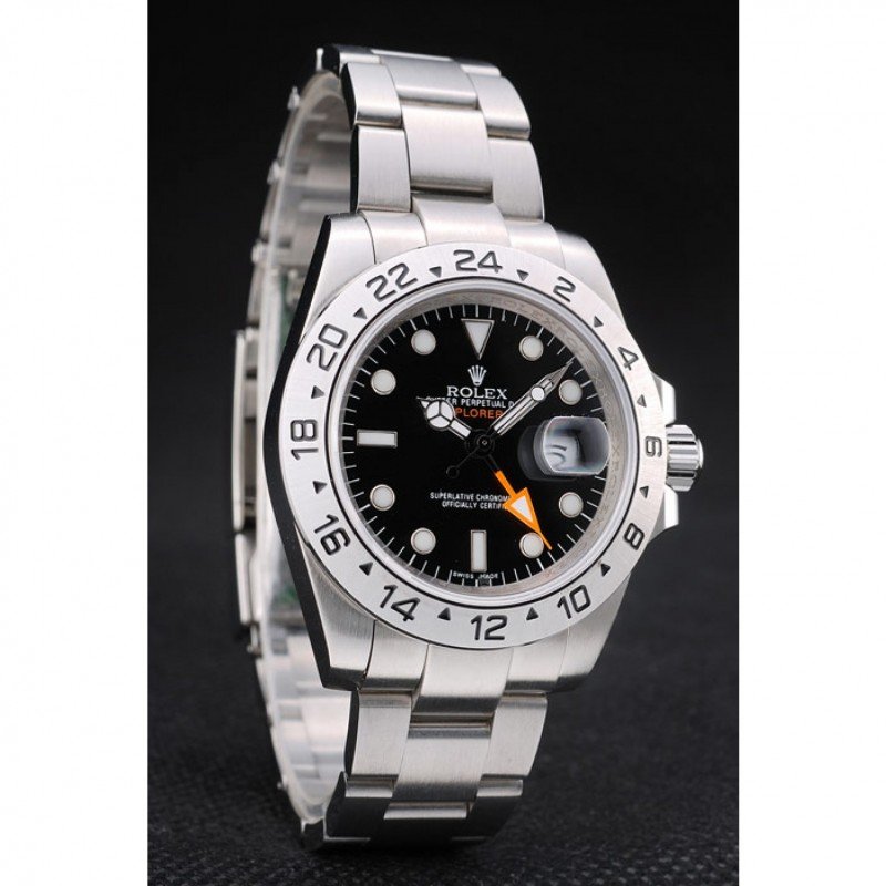 Superclone Rolex Explorer 40mm Black Dial REP016820