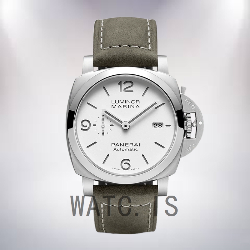 Panerai Luminor Marina PAM01314 44mm Men's Silver-tone